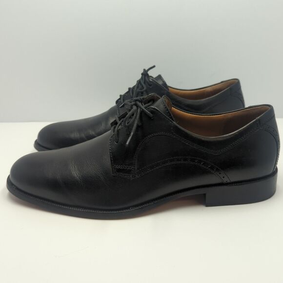 J Murphy Johnston And Murphy Black Oxford 59-2015 Size 11M main image 7